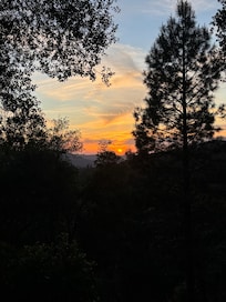 Sunset on the deck