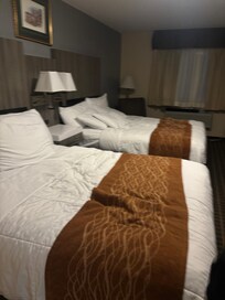 Las camas muy confortables para deacansar.