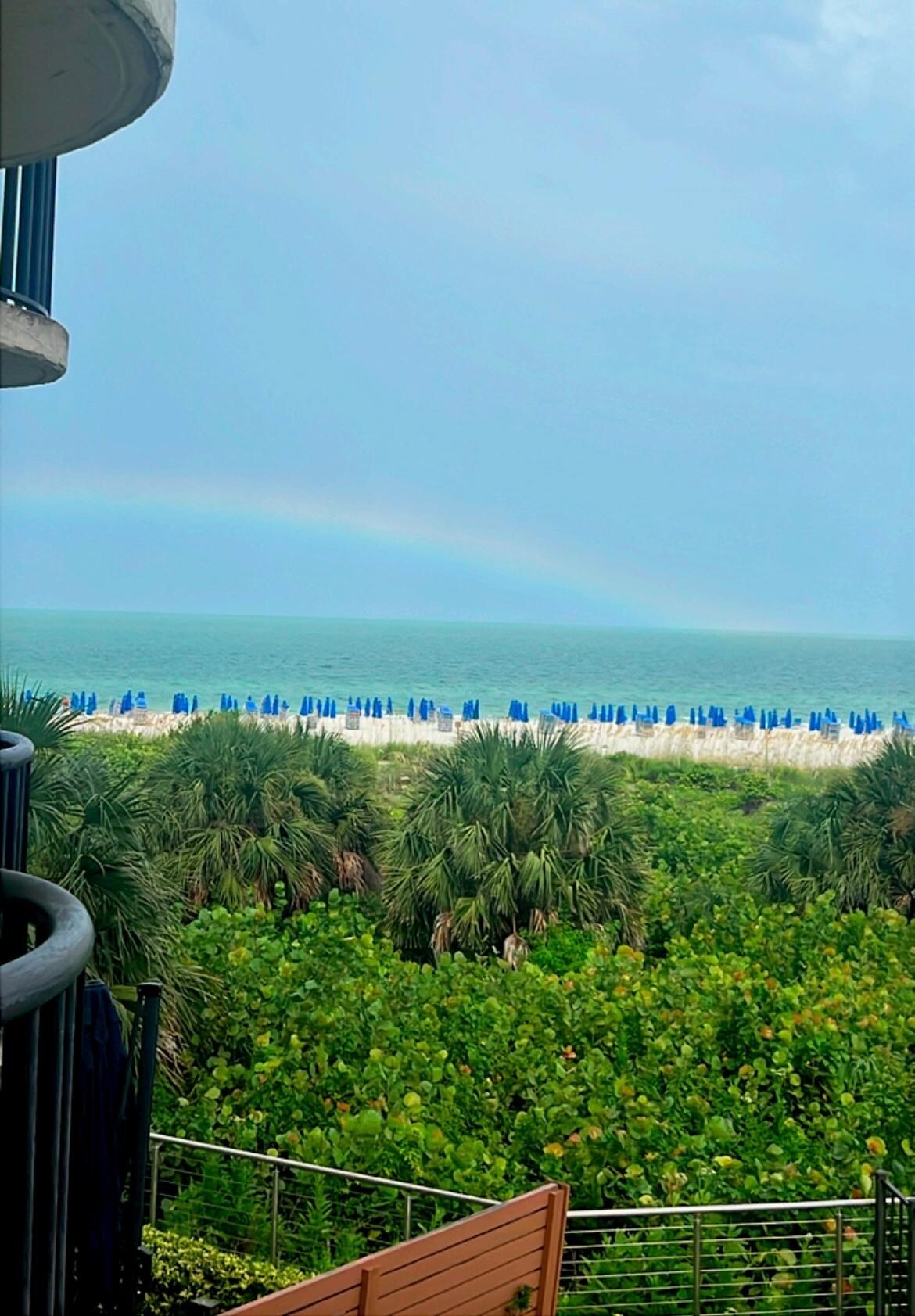 View from my 2nd floor room- Ocean View