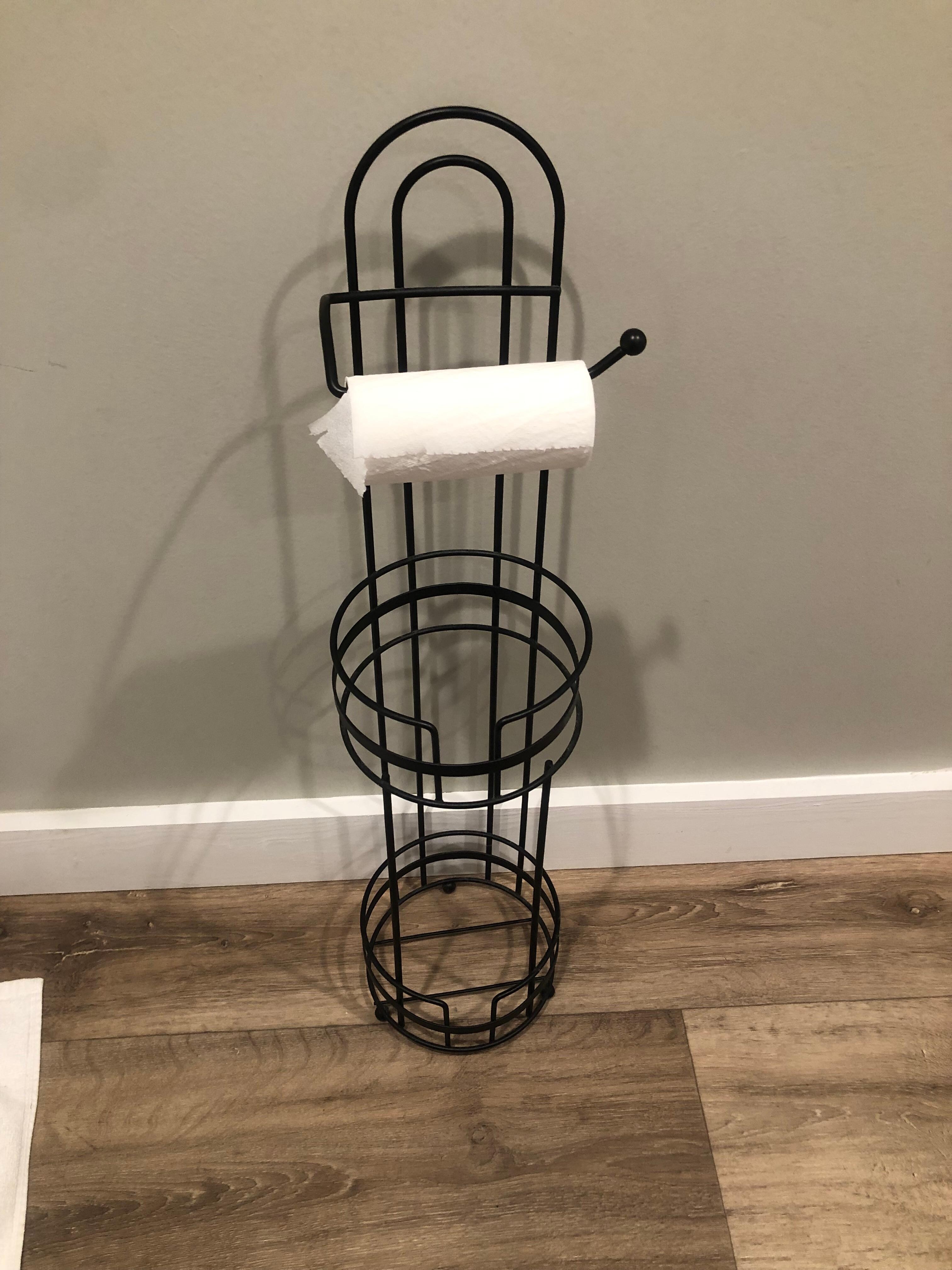 ONE ROLL, even though it’s literally on a holder for mor rolls! 🤦‍♂️