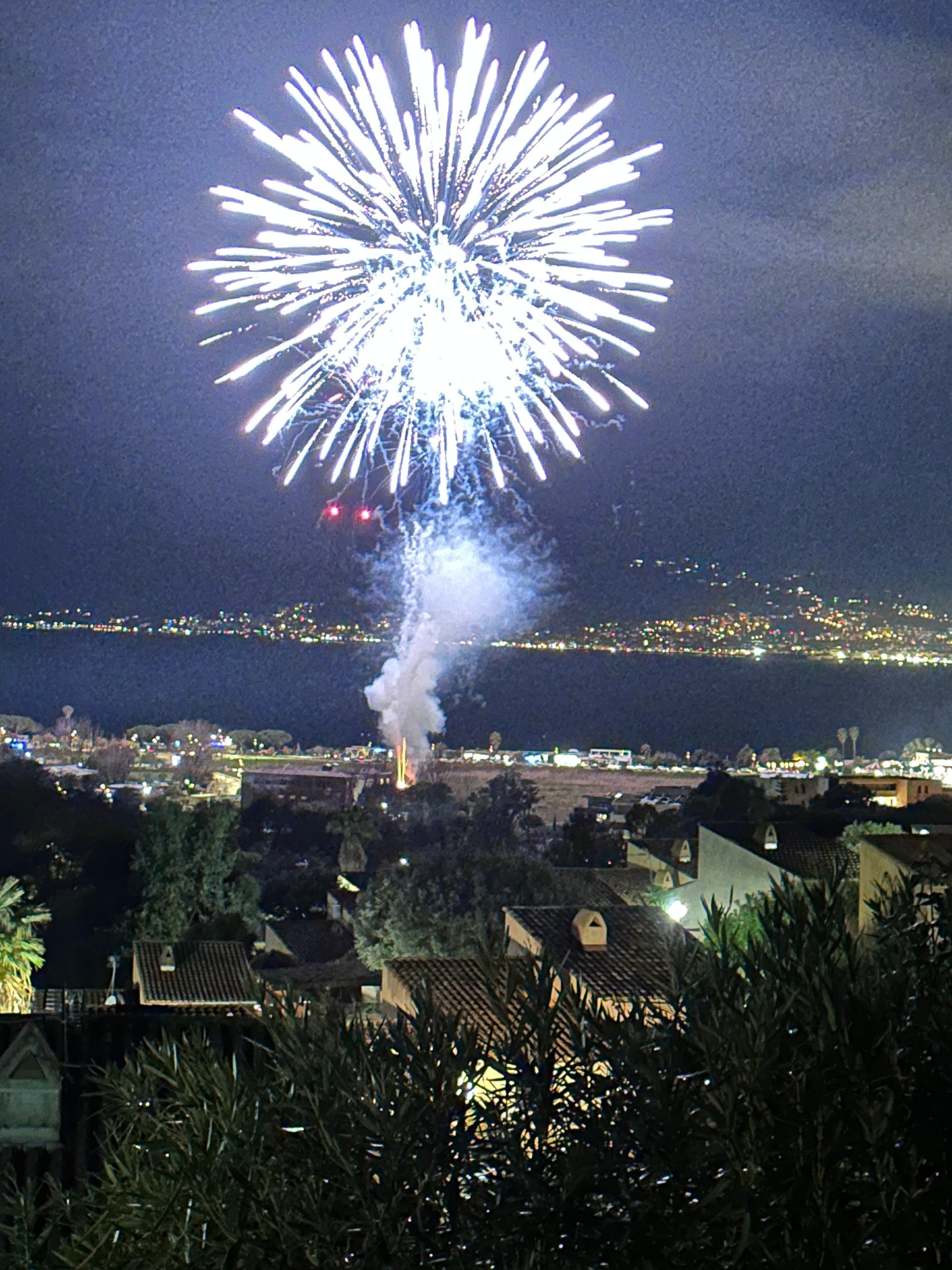 Feu d’artifice de la fin du marché de noel 