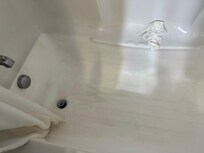 The tub when we arrived.