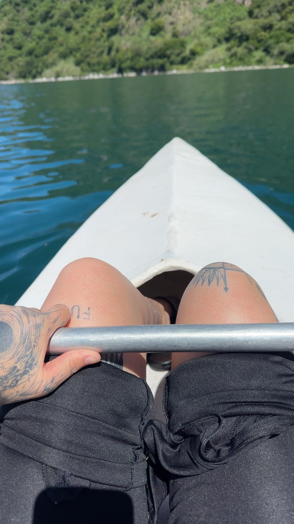 Kayaking from the hotel