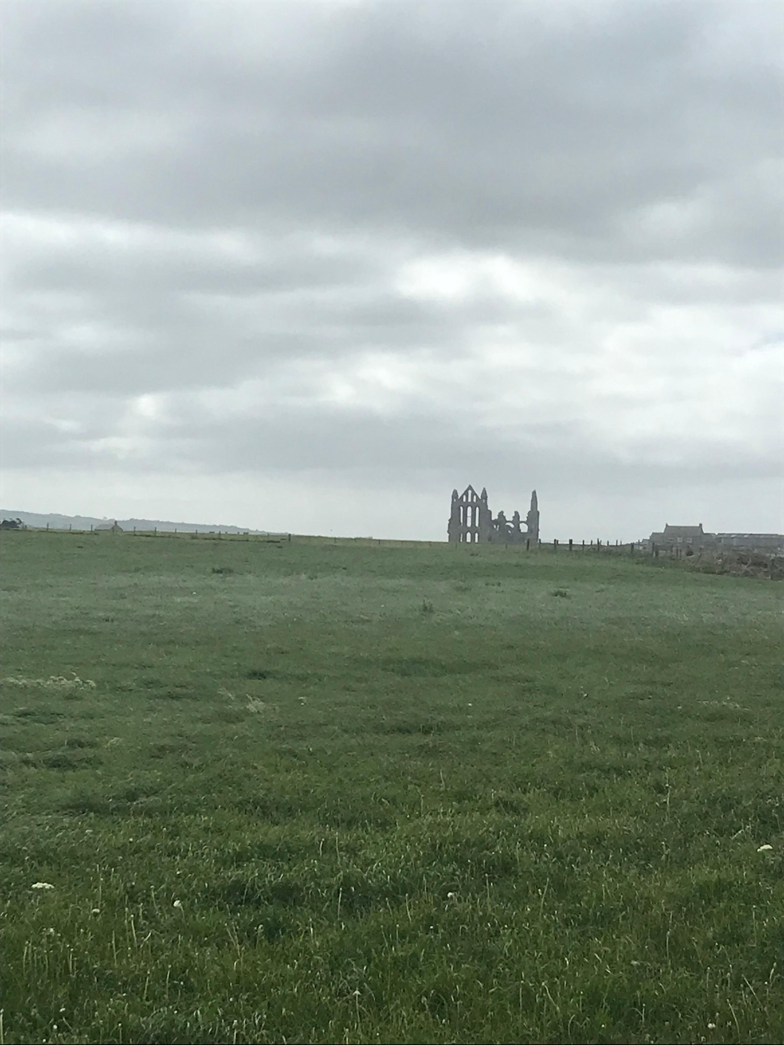 Whitby Abbey a short distance away