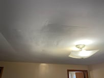 Ceiling had leaked and was just patched over