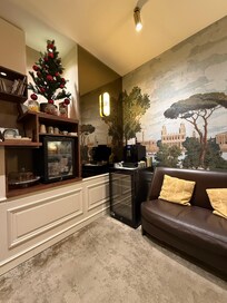 日中のティーコーナーです