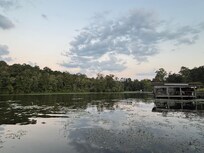 The lake view
