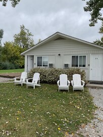 Our cabin was on the left.