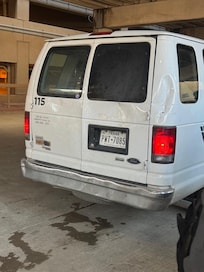 Beat up van
