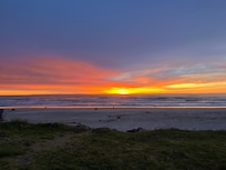 Sunset view from the house!
