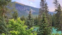 Nice mountain & river view from.our Balcony