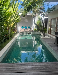 Our private pool