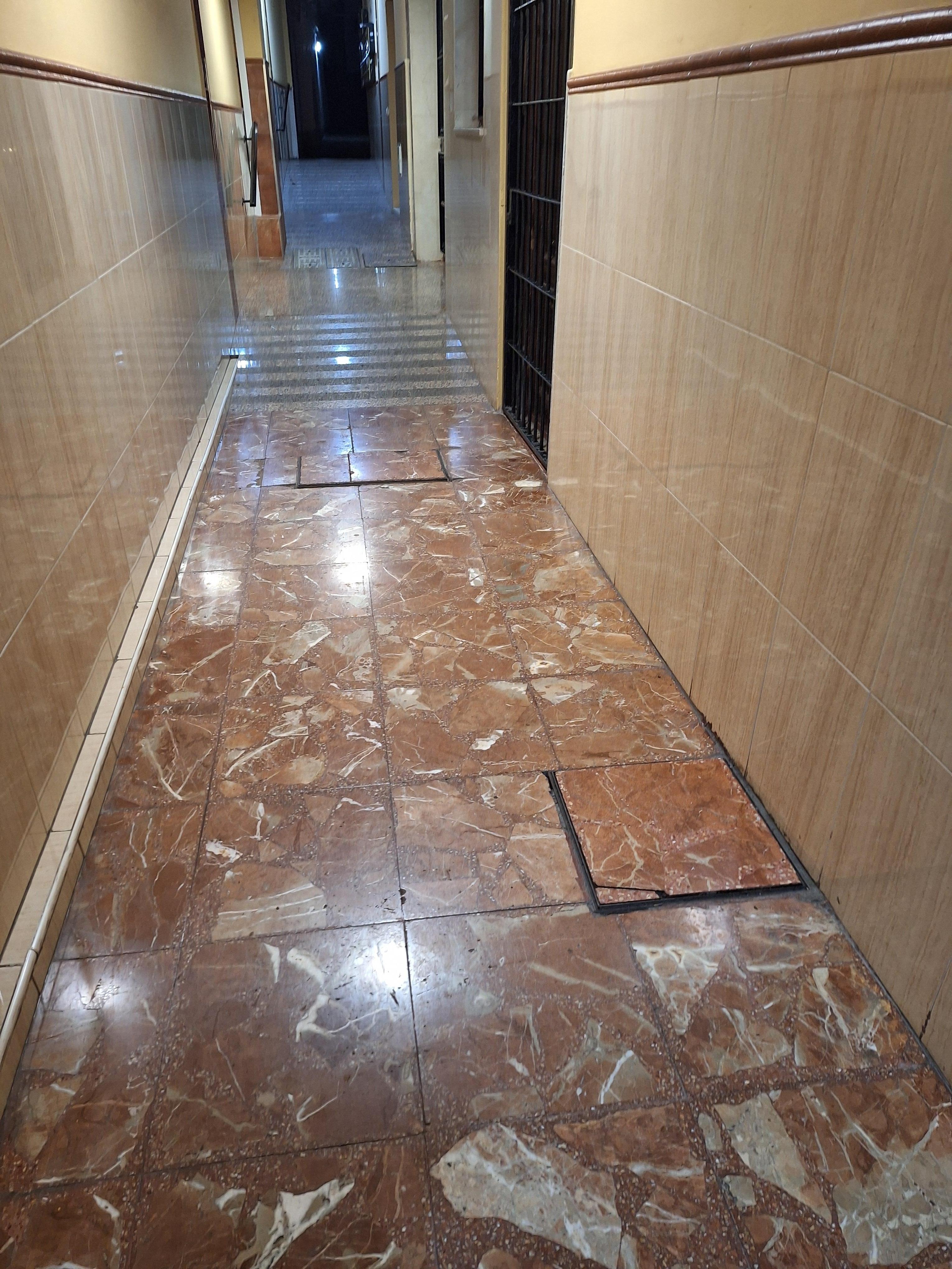 Ground floor entry corridor