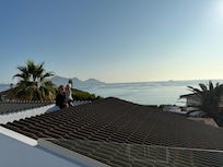 View from the top terrace