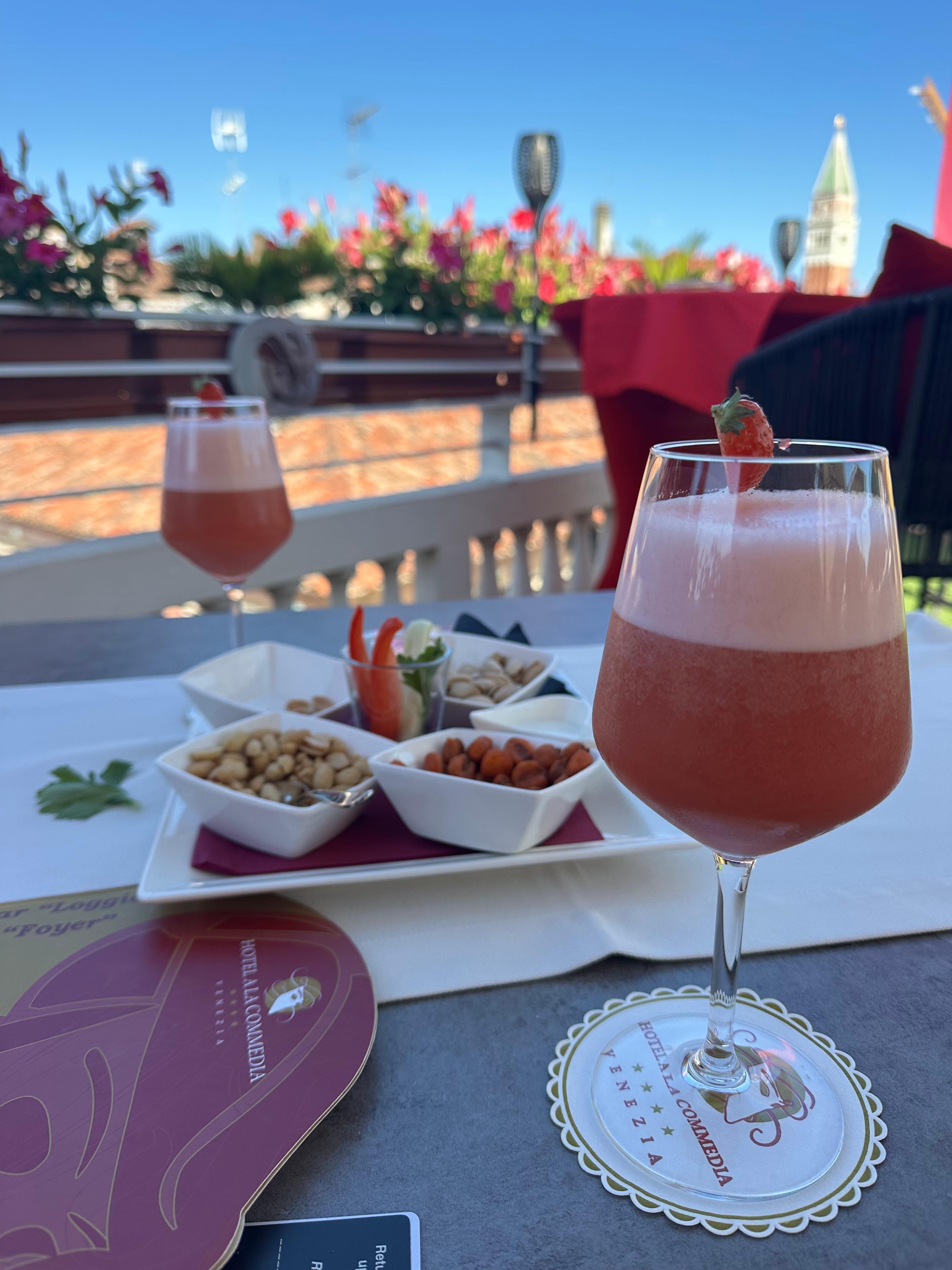 Rooftop terrace and bar