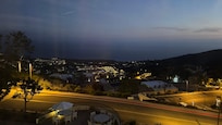 Ocean view at night