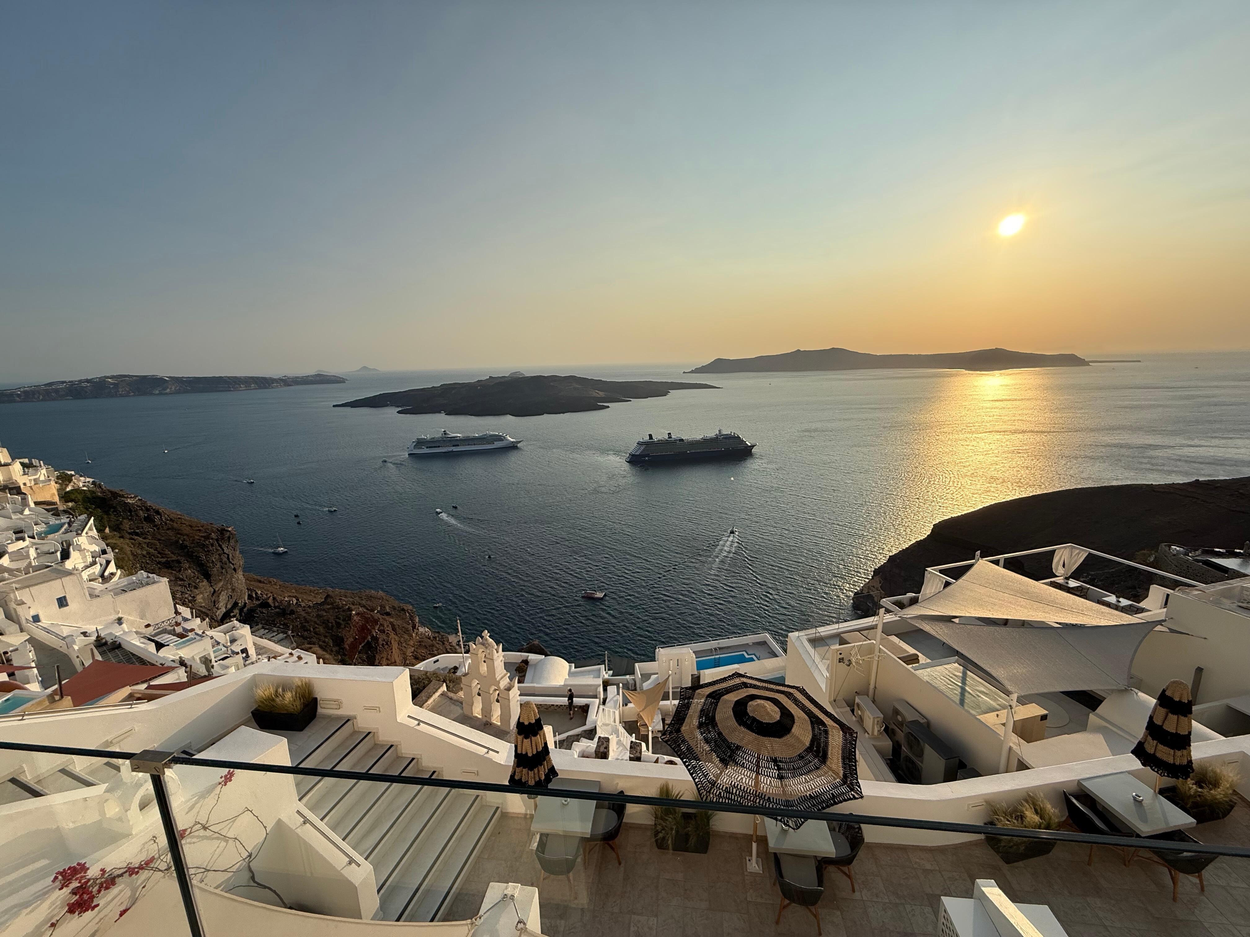 View from the balcony