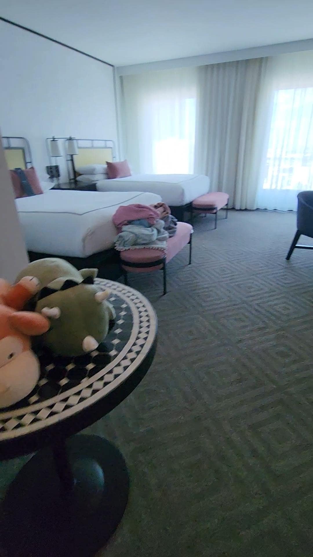 Spacious room for a family of 4. 