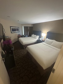 Clean hotel rooms