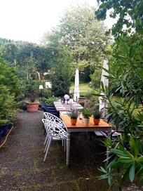Abendessen draußen