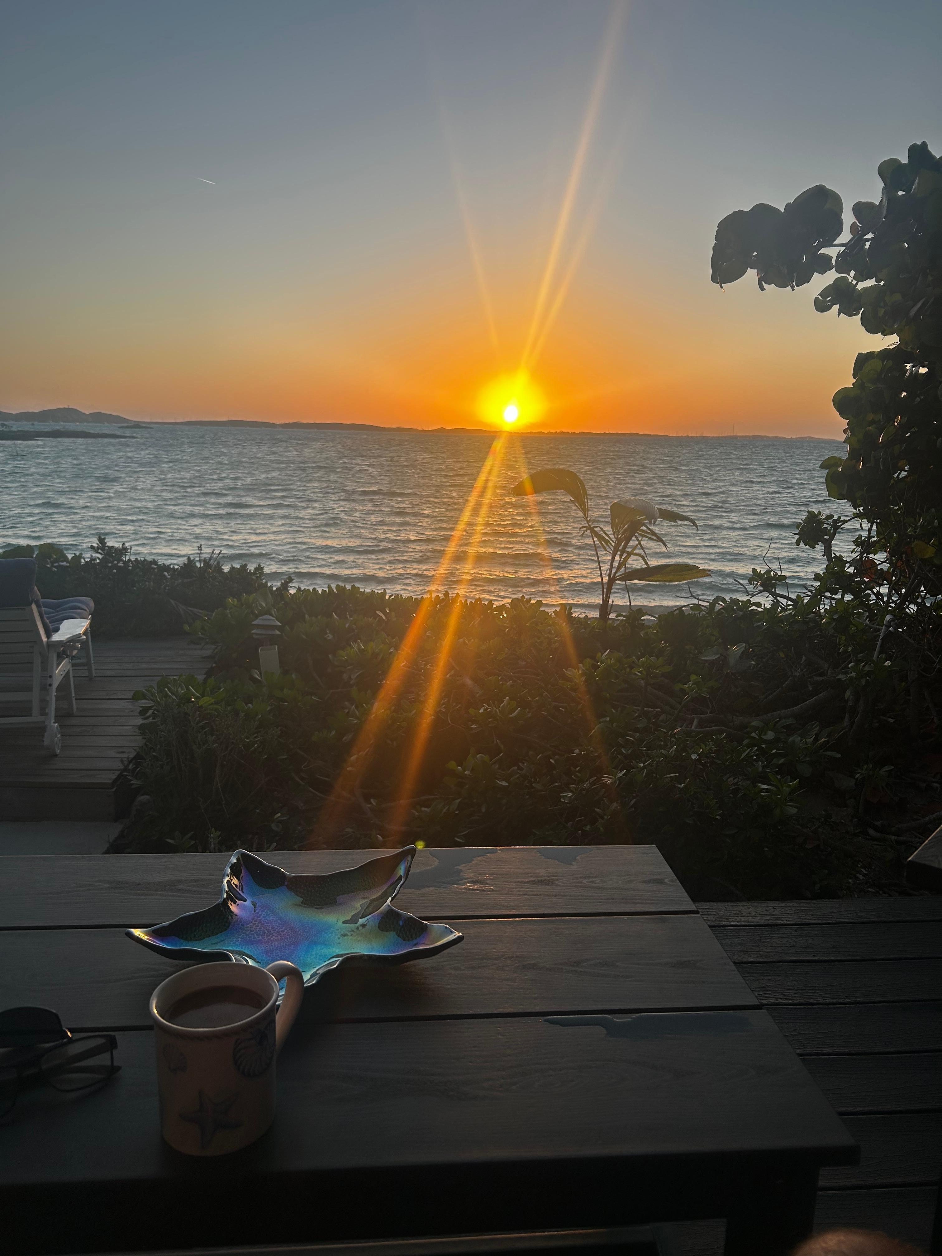 Sunrise from the front porch!