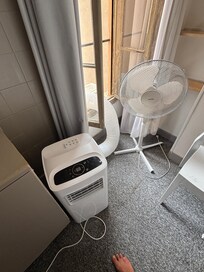 evacuation de l'air chaud