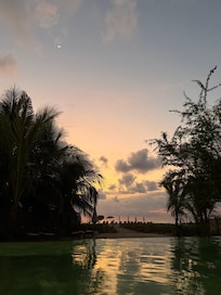 Vista desde la alberca