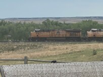 Coal Train rumbling by ... :-)