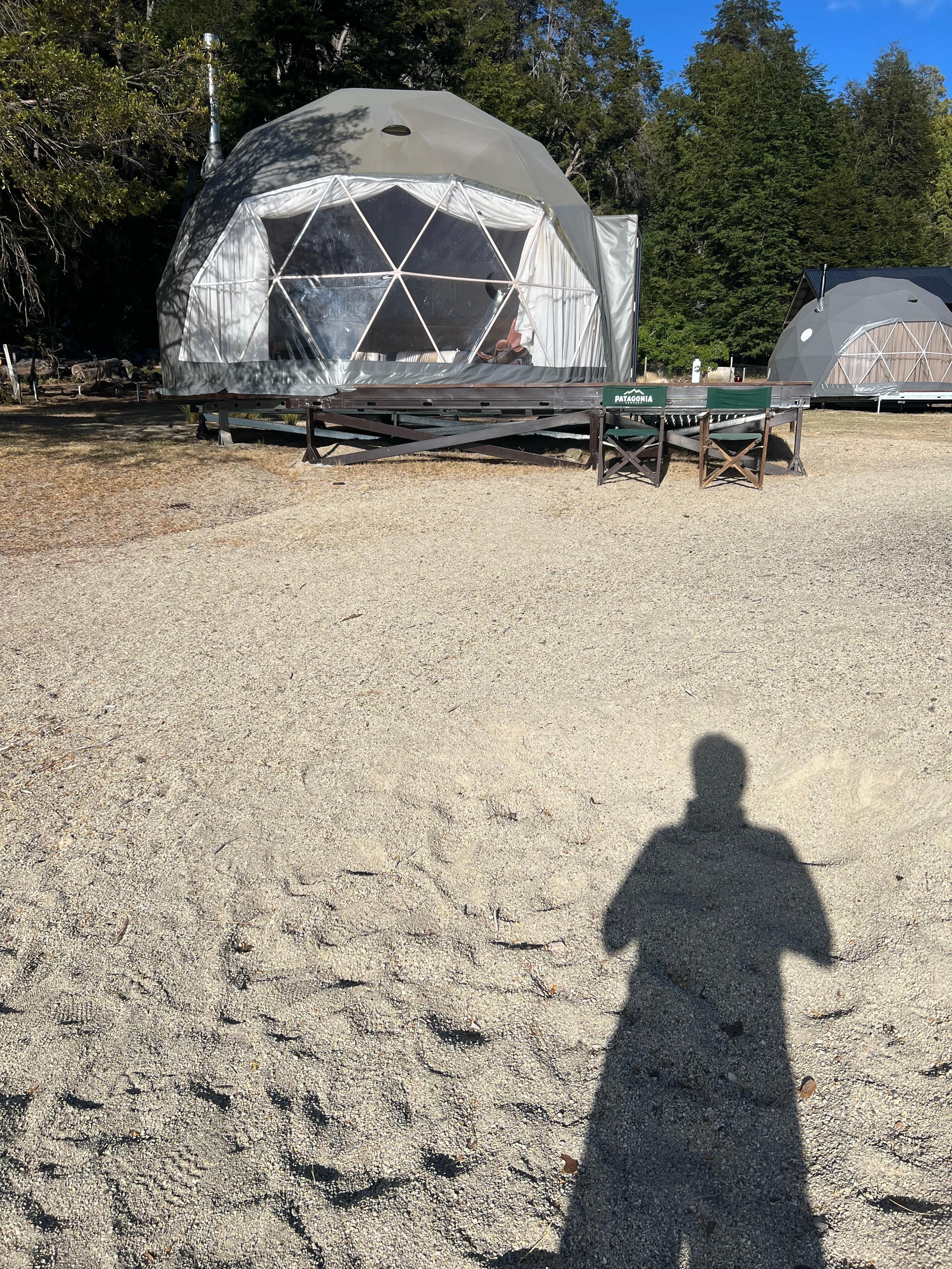Beach front yurt with wood burning stove. Great Lake view.