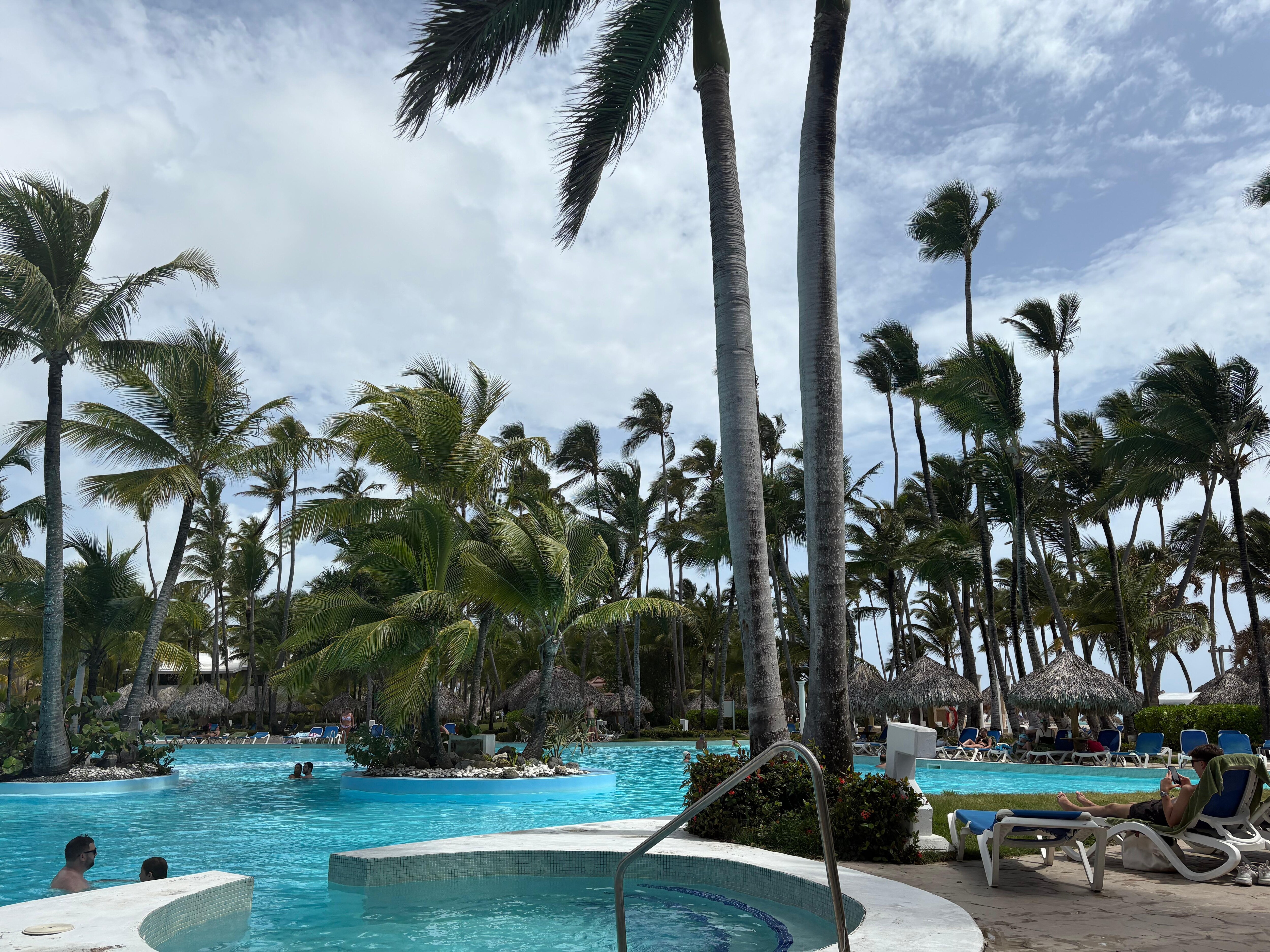 Pool area 