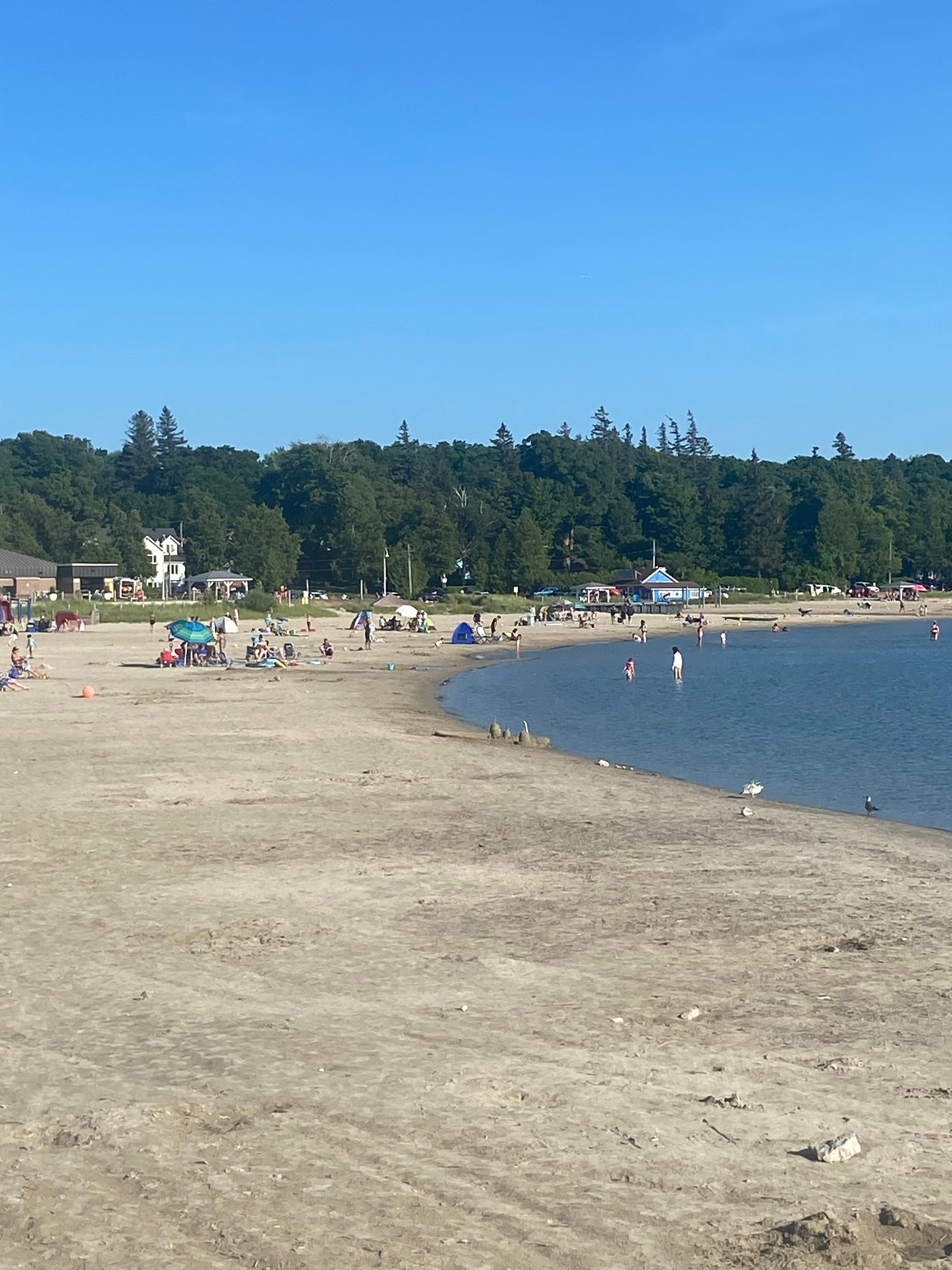 Beautiful sandy Port Elgin beach