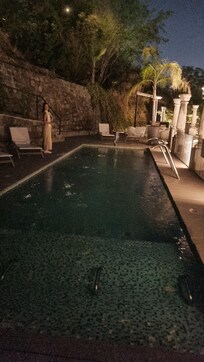 Piscina limpa e bem cuidada!!