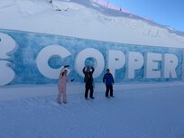 Wrapping up final ski day