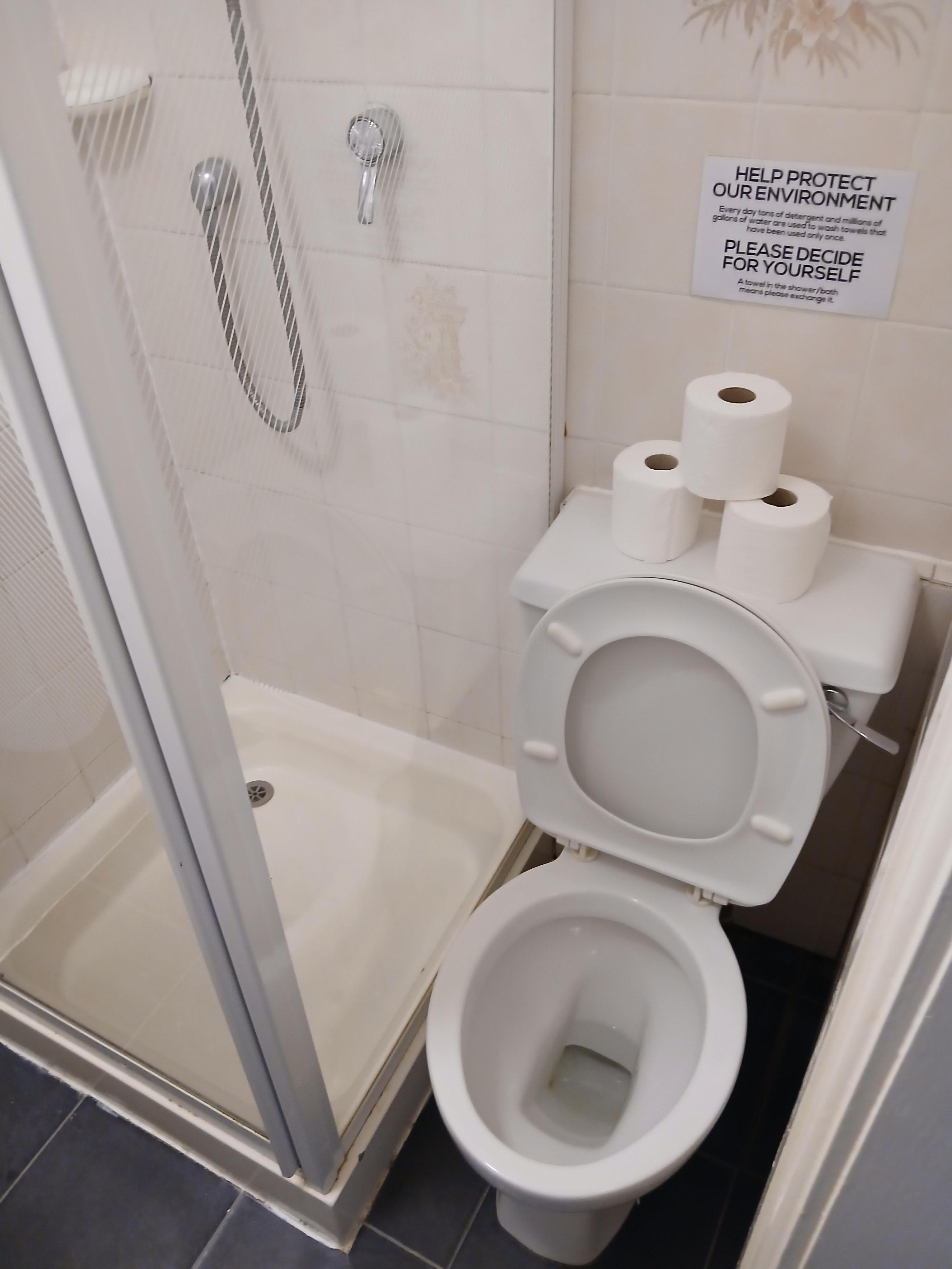 Stupid positioning of toilet