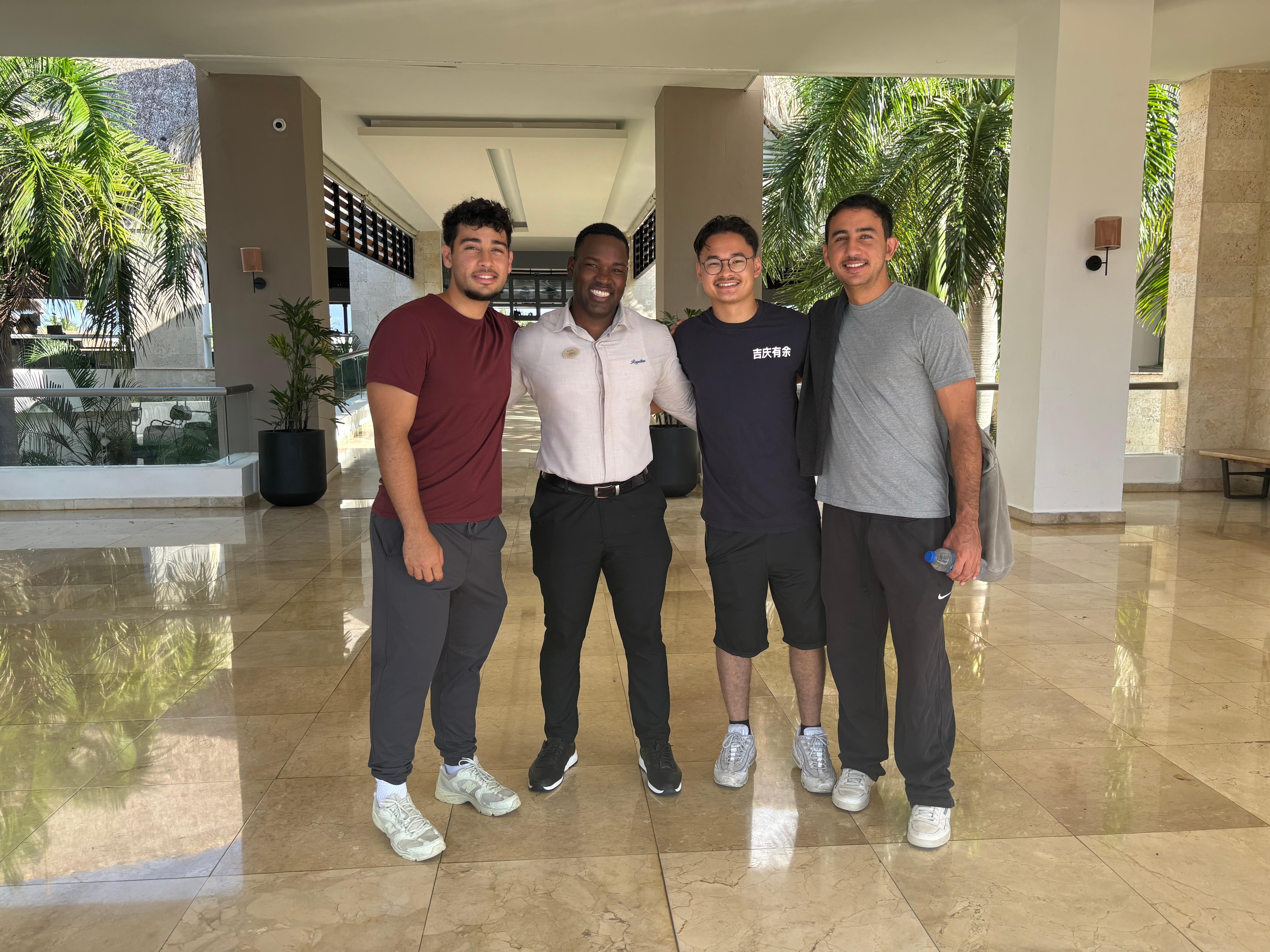 With the best concierge, Jeifry!