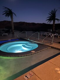 Outdoor hot tub