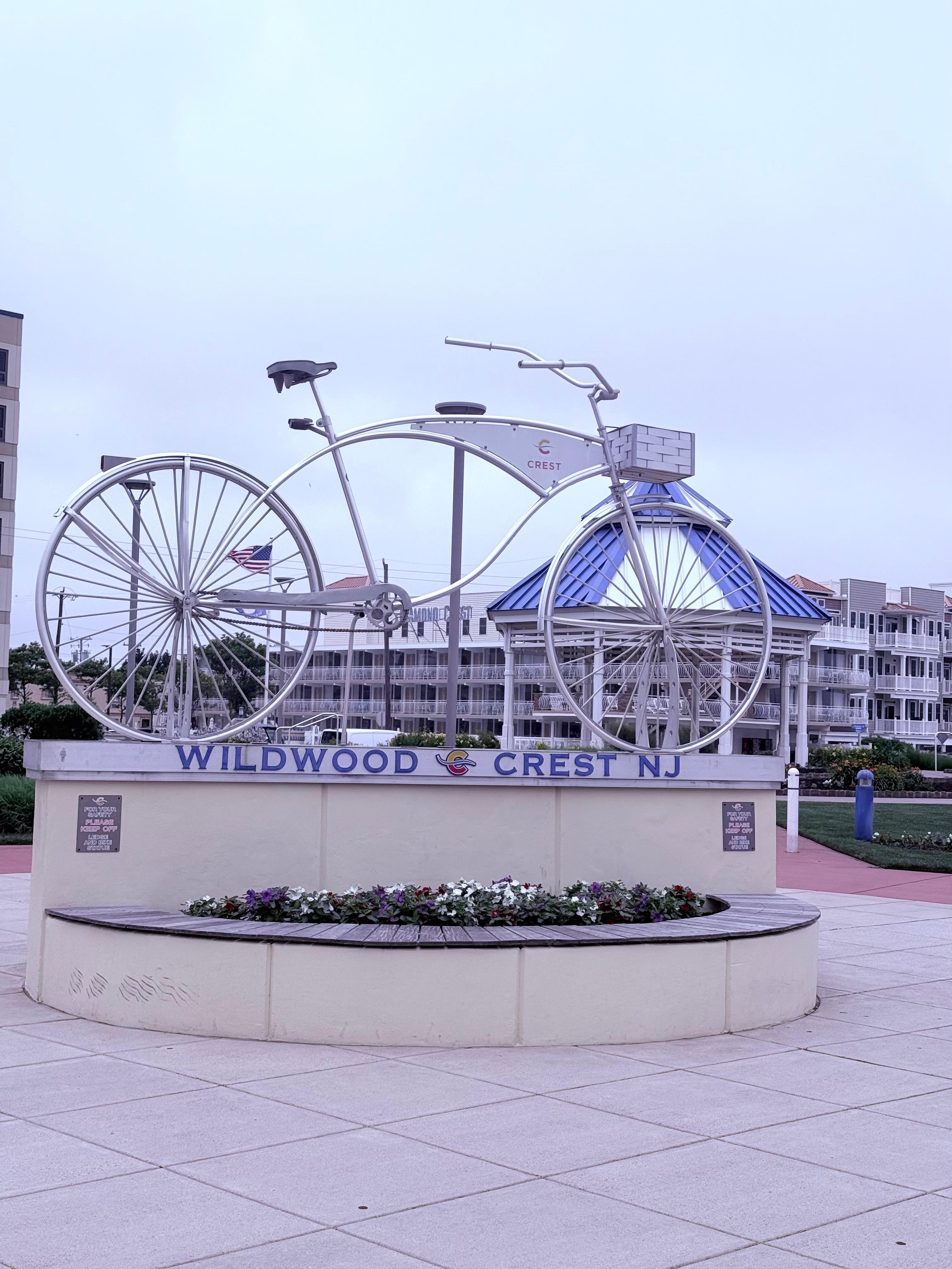 Bike rental across the street from condo