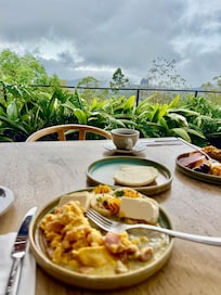 Breakfast with a view