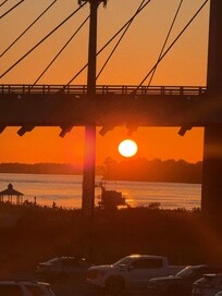 Sunset from The Big Chill Beach Club
