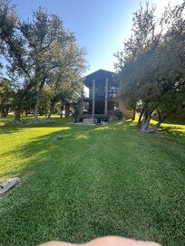 View of the house from the lake
