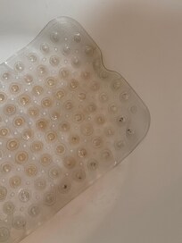 Mold on the bathtub mat