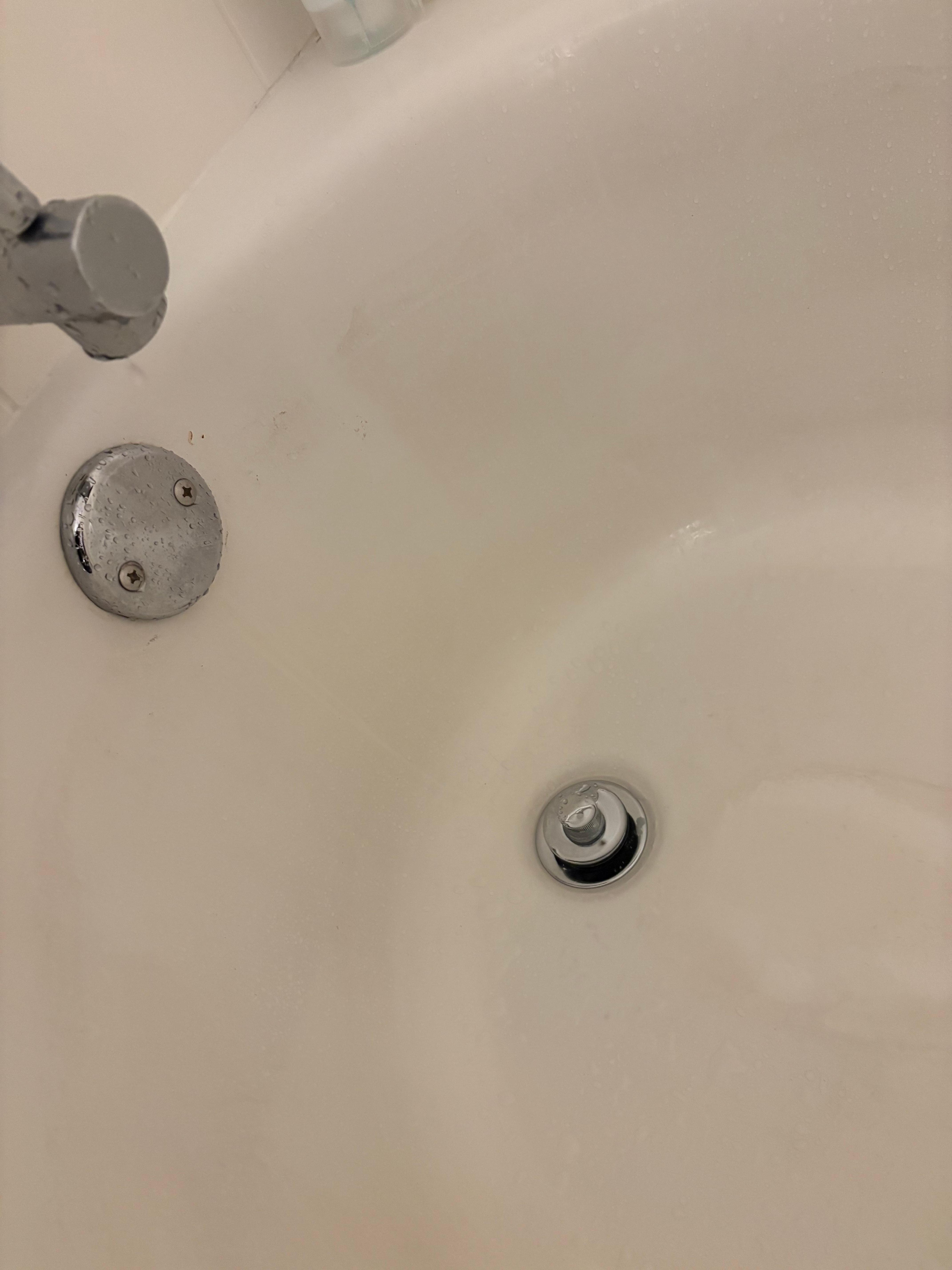 Dirty ring in tub
