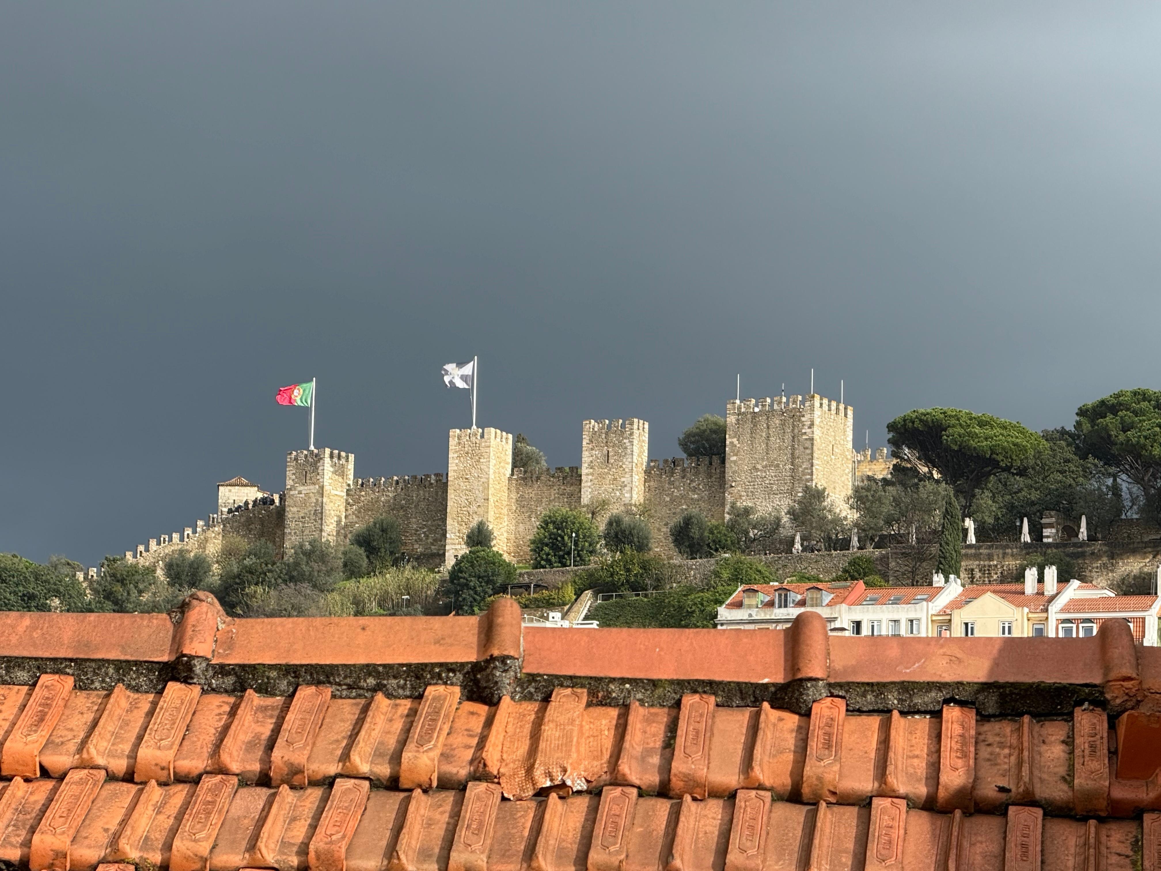 View from our hotel room