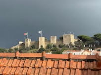 View from our hotel room