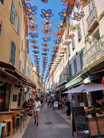 Einkaufsgasse in La Ciotat
