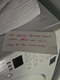 Description says the washer/dryer are available. Washer is not available, and based on previous comments has not been available for a while