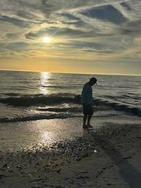 Sunset n seashells on our last night