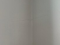 Hard to see but this was the large cobweb above the chair