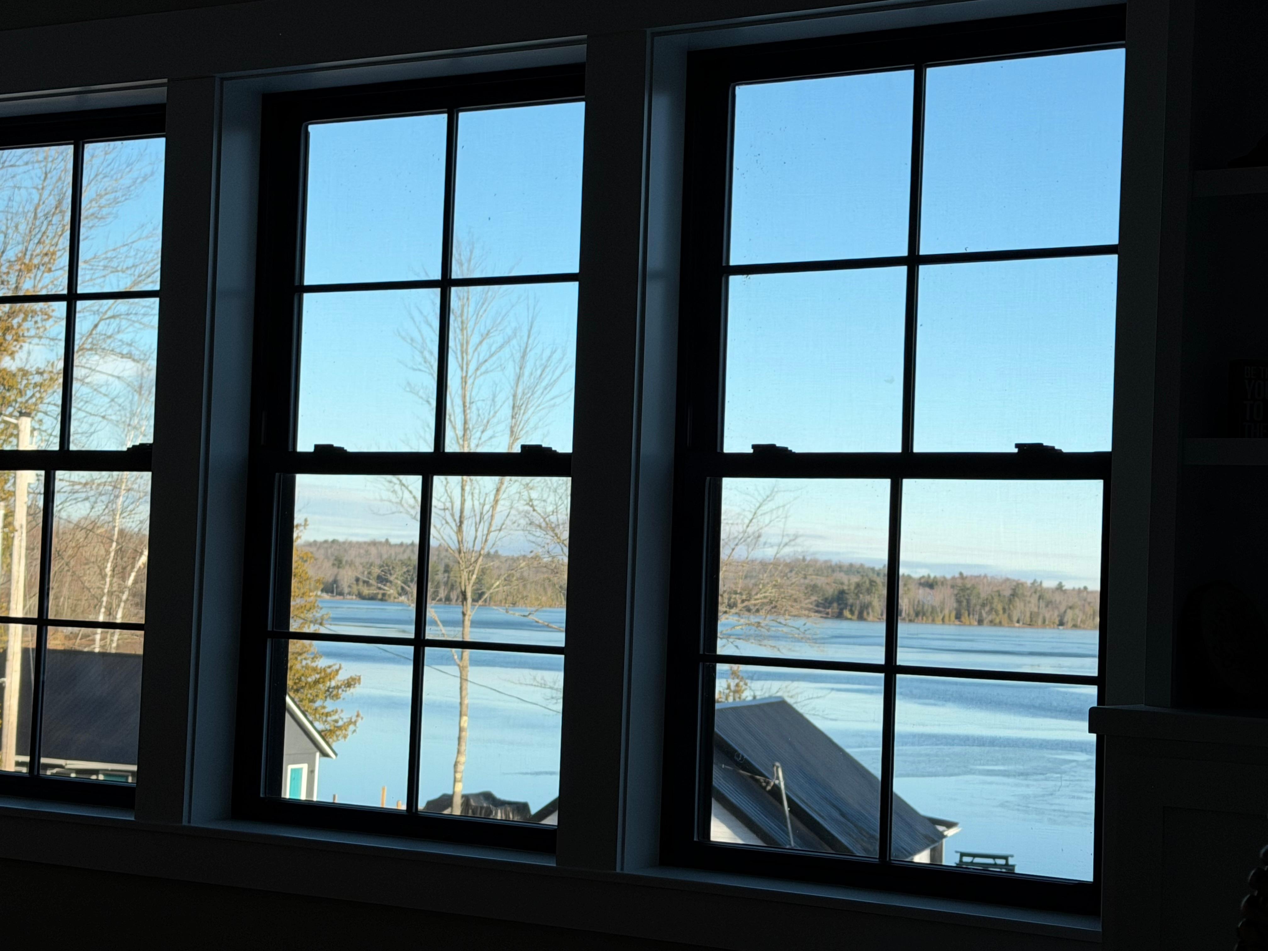 View from the dining room