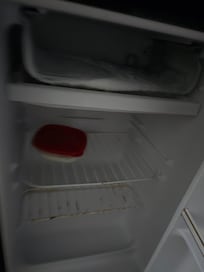 Same with inside. (Container was mine)